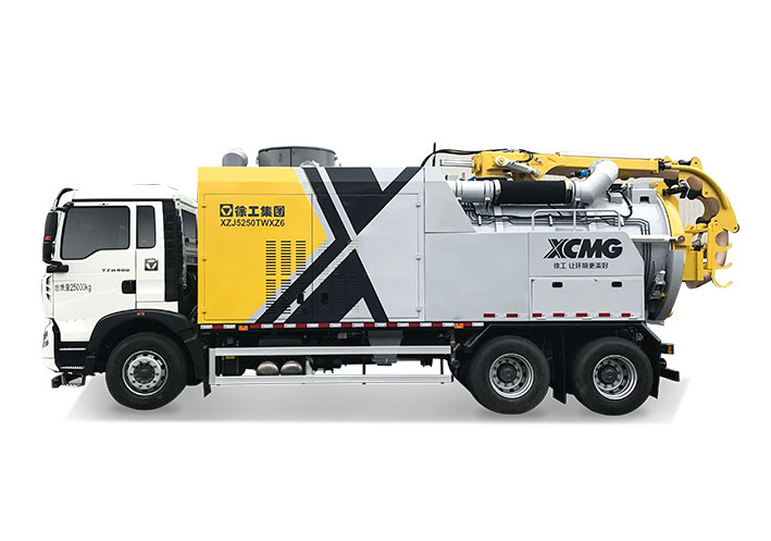 挖掘抽吸车