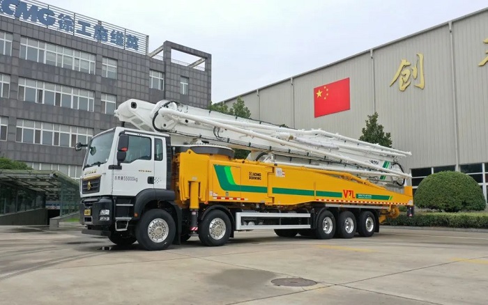 bauma CHINA丨精彩持续 全球五桥最大全法规j9九游会老哥俱乐部交流区75米泵车首台下线